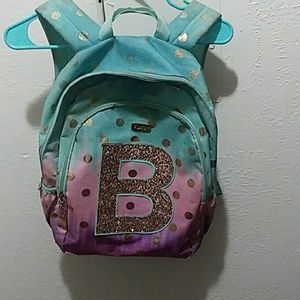 Ombre school backpack